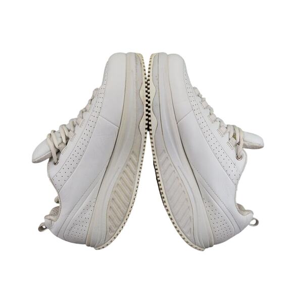 Skechers Shoes Womens 9 Shape Up Sneaker Work Slip Resistant Leather White Retro - Picture 11 of 16